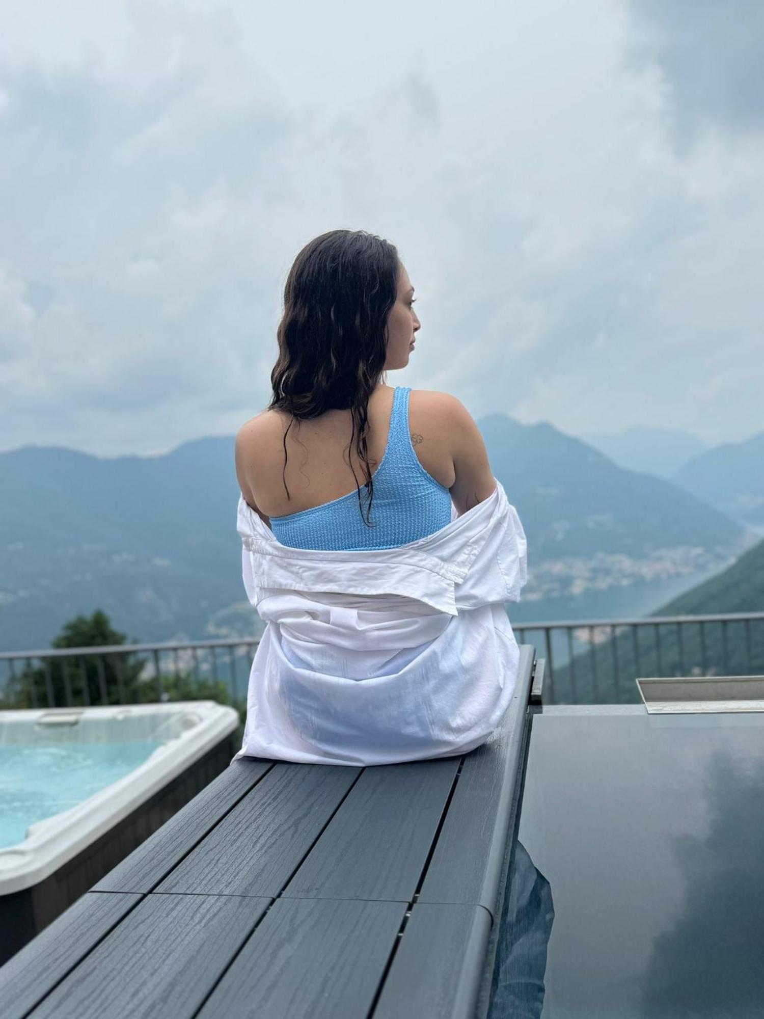 Hotel Paradiso Como Brunate Exterior photo